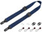 VKO Quick Release Camera Strap,Quick Adjust UltraLight Comfortable Camera Straps for Man Woman Photographers(4'11to 6'5) Full-frame DSLR SLR Camera Neck Shoulder Strap 38mm(Navy Blue)