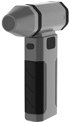 Patifirst Soplador Eléctrico, Compresor De Aire Ajustable 5 Velocidades 100000 RPM, Ventilador Turbo Portátil Inalámbrico Recargable para Accesorios De Limpieza Potentes En Exteriores Hogar Y