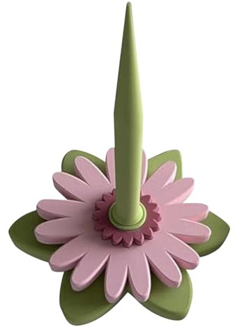 Generisch Monstera Wollabwickler, Ästhetische Garnhalter, Gerbera Blumen Wollknäuelhalter, Häkelzubehör, Stricken Zubehör, Geschenke Für Frauen, Oma Und Strickliebhaber