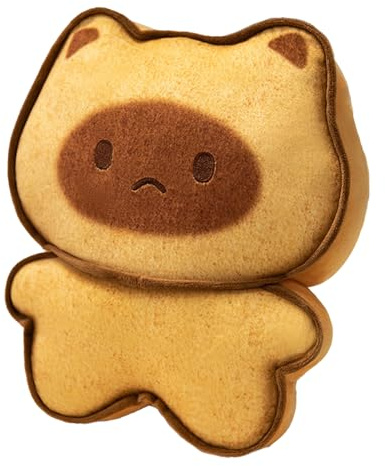 Générique Toast ausgestopftes Tier – Lustiges Toasst Plüschtier für Kinder & Erwachsene – Niedliches backgefülltes Kuscheltier – Weiches Plüschkissen ALS Geschenk & Deko