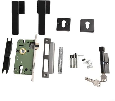 Safety Room Door Lock Set with Modern Aesthetic Perfect for Wooden and Living Room Doors