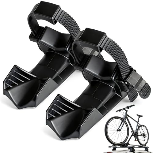2 Stück Fahrradträger Zubehör für Breite Reifen bis zu 3,11 Zoll Schwarz Heckträger fürs Auto Ahrradträger Ersatzteile für Mountainbike und Rennrad Heckträger für Anhängerkupplung (Schwarz)
