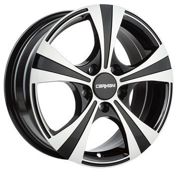 CARMANI 11 Rush black polish 7,5x17 ET35 5.00x120.00 Hub Bore 72.60 mm - Alu felgen