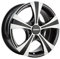 CARMANI 11 Rush black polish 7,5x17 ET35 5.00x120.00 Hub Bore 72.60 mm - Alu felgen