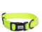 Long Paws Neon Hundehalsband, reflektierendes Halsband, hohe Sichtbarkeit, Hundehalsband, Größe M