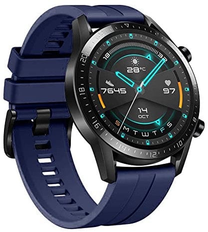YHC Correas para Huawei Watch GT3/GT2/GT2 Classic/GT2 Pro 46mm,Compatible con Huawei Watch GT 2e/GT Sport Active 46mm