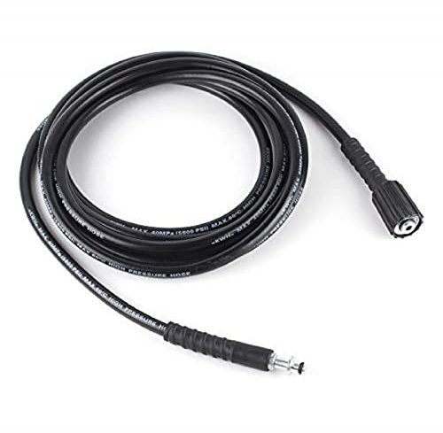 Youyijia 5M Pressure Washer Hose Drain Cleaning Kit Hose with M22(14mm) Thread Quick Coupling Type Water Pipe High-Pressure Replacement Hose for Karcher K3 K4 K5