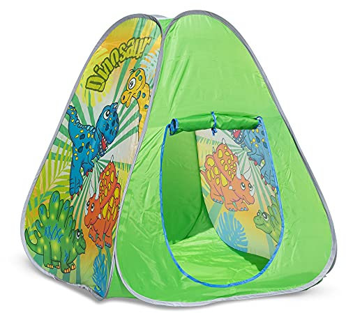 H GROSSMAN SV20970 Tente Dinosaure Pop UP avec Tunnel