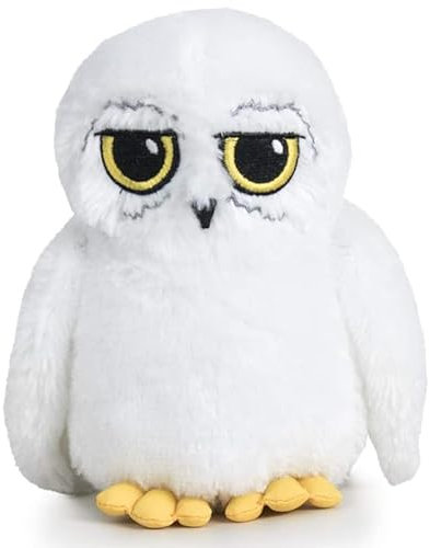 Plüschtier Hedwig, Harry Potter weiße Eule, sehr weich, 15 cm
