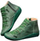 Damen Rund Toe Flache Stiefeletten Schnürung Reißverschluss Schuhe rutschfeste Damenstiefel Winterstiefel Comfort Schuhe Boots， (Grün, Erwachsene, Damen, 39, Numerisch, EU Schuhgrößensystem, M)