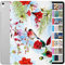 DuraSafe Cases Coque de protection rigide fine avec support pour iPad 2017 Pro 12,9 2ème génération A1670 A1671 - Motif oiseaux et fleurs
