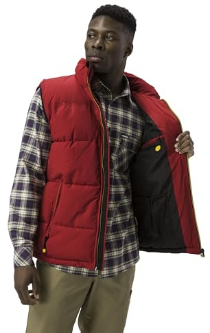 Caterpillar CAT Mens C430 Padded Arctic Workear Gilet Bodywarmer
