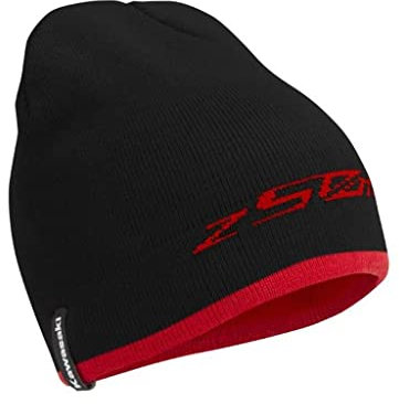 Kawasaki Z-50th Beanie red Mütze Wendemütze rot schwarz