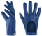 Harssidanzar Damen Leder Handschuhe,Touchscreen ungefüttert dünne Lederhandschuhe aus Schaffell KL021EU,Blau, Größe XL