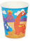Baker Ross FC979 Dinosaurier Partybecher - 10 Stück, Trinkbecher aus Papier für den Kindergeburtstag