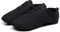 Ballettschuhe aus Segeltuch, Jazz-Schuhe, Damen, Schnürschuhe, Tanzschuhe, Mädchen, geteilte Sohle, modern, Tanzschuhe, Schwarz , 41 EU