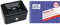 Wedo 145121X Geldkassette schwarz & AVERY Zweckform 1735 Quittungsblock (A6 quer, 2x40 Blatt, mit Durchschlag, fälschungssicher, separat ausgewiesene MwSt., für Deutschland und Österreich) weiß/gelb