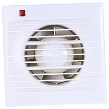 Housoutil Khg-100 Wandabluftventilator Abs Material Mit Kupfermotor Wärmeschutz Leiser 4 Zoll Ventilator Für Badezimmer Und Toilette