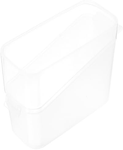 Zerodeko Recipientes de Almacenamiento para Rebanadoras de Queso con Tapas Herméticos Mantienen El Queso Fresco Y Delicioso Recipiente Transparente Reutilizable para Conservación de Queso