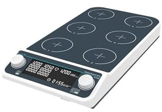 Magnetic Stirrer, Digital Lab Stirrer, Stirrer Hot Plate Digital Display Laboratory Stirrer Magnetic Mixer Heating Large Capacity, High Speed Digital Hot Plate Stirrer