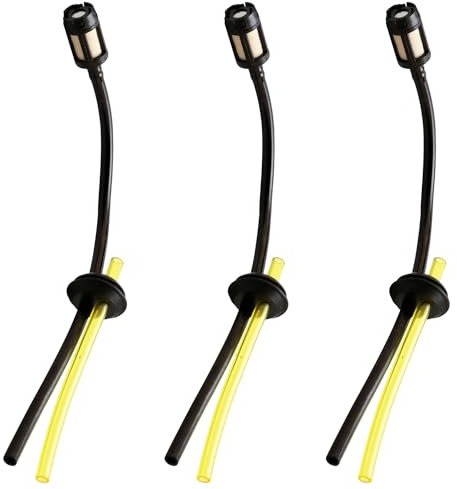 Vanyibro Universal Fuel Line Hose Kit,Premium PVC Material,3PCS Flexible Gas Lines for Lawn Mower, Chainsaw, Blower