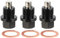 Magnetische Ölablassschraube,3 Stück M14x1.5cm Magnetische Dichtung Ölwannenablassmutter,Magnetische Ölwannenwanne Aus Rücklaufablassschraube Adapter Mit Dichtungen,Auto Ölschraube Kit,Ablassschraube