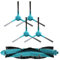 UTTASU 5 Piezas Kit Recambio para para Cecotec para Conga 3290, 3490 Elite, 4090, 4690, 5090, 5490, 6090 y 7090 IA, 4 Cepillos Laterales y 1 Cepillo Principal