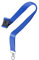 Avery 1 Tour de cou pré-imprimé Blanc/bleu avec mousqueton 2cm de large