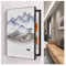 AFGZQ Cache Tableau Electrique Decoratif Boîte D'interrupteur Peintures Affiches sur Toile Cacher des Peintures Décoration Murale(Green,40x60cm)