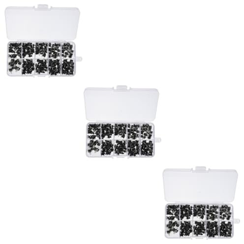 JECOMPRIS 540stücke Teiliges Button Kit Drucktaster Für -projekte Und Elektronik Für Haushaltsgeräte Und Elektronikgeräte Langlebig Und Praktisch