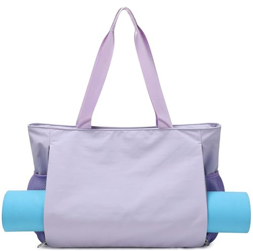 Bolsa para Esterilla Yoga Mat Bag Bolsas para Colchoneta Yoga Bolsos Bandolera Tote Bolsa de Deporte para Gimnasio, Bolsa de Hombro Mujeres
