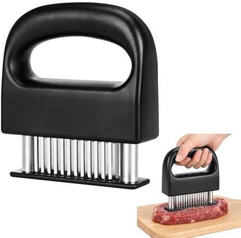 1 PCS Meat Tenderiser, Meat Tenderizer, 48-Pin Design, Easy to Use, Suitable for Home Cooks, Professional Chefs, Catering Staff and Kitchen Enthusiasts, Ideal for Daily Meat Preparation and Cooking