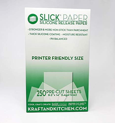 Oil Slick Slick Paper Silicone Release Paper 8.5 x 14-250 Sheets
