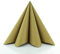 Sovie HORECA Serviette in Gold aus Linclass Airlaid, stoffähnliche Einwegservietten ideal für Hochzeit & Partys, 40 x 40 cm, 50 stück