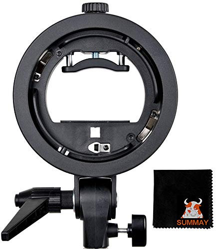 GODOX S-Type Bracket Elinchrom S Mount Holder for Speedlite Flash Snoot Softbox Honeycomb (S-EC BRACKET)