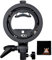 GODOX S-EC Soporte del Speedlite de Tipo S Elinchrom para Speedlite Flash Snoot, Softbox, Honeycomb (S-Type Bracket EC)