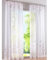 SIMPVALE 1 Stück Gardinen Floral Vorhang Transparent Schlaufenschal Voile Vorhänge für Balkon, Wohnzimmer, Küche, Breite 140cm/Höhe 145cm，púrpura 509#