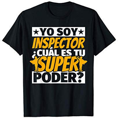 Inspector Regalos divertidos Camiseta