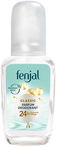 fenjal Classic Parfum Deodorant Atomiser Pump Spray Classic 75 ml