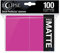 Ultra Pro E-15621 Eclipse Standardhüllen matt, 100 Stück, Hot Pink