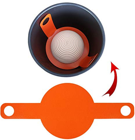Silicone Baking Mats for Dutch Oven Accessory Dough Drop/Dough Bread Sling Baking mat Silicone Insulation pad for Sourdough Bread Replace Parchment Paper