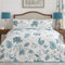 Dreams & Drapes Design - Samira - Quilted Bedspread - 200cm X 230cm in Teal