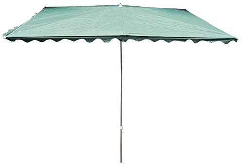 CHEMYO Sombrilla para Exteriores, Plegable Oblicua, sombrilla Cuadrada Grande para Tienda, Patio Comercial, Piscina de Mercado, sombrilla Inclinada, Rojo, Azul, Verde, 2 MX 2,5 m, 2 MX 1,5 m