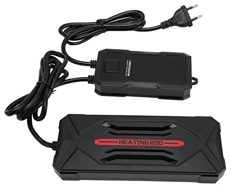 Chauffe-Aquarium Submersible, AI Intelligence EU Plug 220V Chauffage Rapide en Alliage de Titane Chauffe-Aquarium Submersible 12V Sécurité Basse Tension pour Aquarium (1000W)