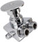 Pedal de Pie para Grifo, Válvula de Agua de Un Solo Pedal de Montaje en Suelo sin Contacto de Metal para Lavabo, Grifo de Agua, Lavabo de Baño