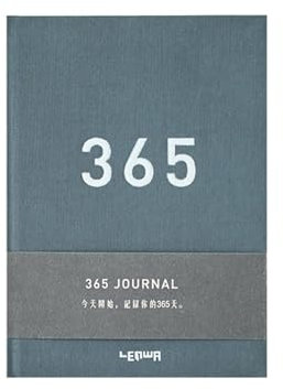 MYOLIO Mein 365-Tage-Planerbuch, DIN A5 Wöchentlich Täglich Priorität Aufregung Leere Innenseiten Notizbuch Perfekt Zum Planen Und Organisieren Zu Hause, In Der Schule, Im Büro (Farbe : Cinerous)