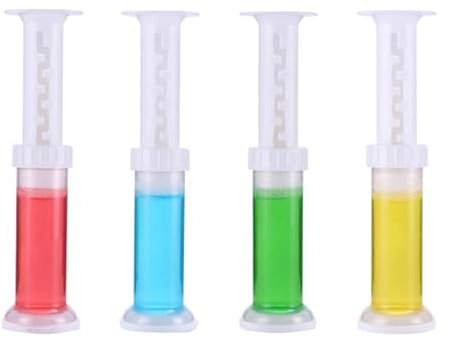 44g Toilettengel Stempel, Verbessertes Toilettengel, Toilettenschüssel Stempelgel, Toilettengel-Nachfüllungen, Toiletten-Refresh-Blumenduftgel, Inklusive Spender Und Gel, Hält Eineinhalb Monate