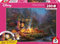 Schmidt Spiele 56558 Thomas Kinkade, Disney, Mickey and Minnie, Sweetheart Campfire, 200 Teile Puzzle