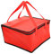 PEPLAYTAL 2 Pezzi Borse Isolanti Di Grandi Dimensioni Marsupio Per Borsa Totalizzatore Leaveproof Porta Pranzo Isolato Cibo Più Caldo Termico Torta Lavoro Rosso Tessuto Non Tessuto