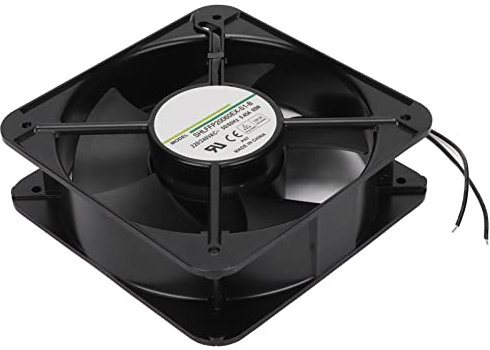 Refroidissement Fancooling Ventilateur 200 Mm Double B Roulement Ventilation Industrielle Châssis Ry Power Plies 220 / 240V Haute Performance Flux Puissant Silencieux Installation Facile Durabilité O